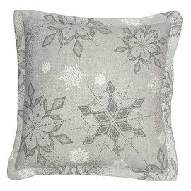 Balsam FIR Pillow 6"x6" Christmas Potpourri Sachet Scented Snowflake Flannel