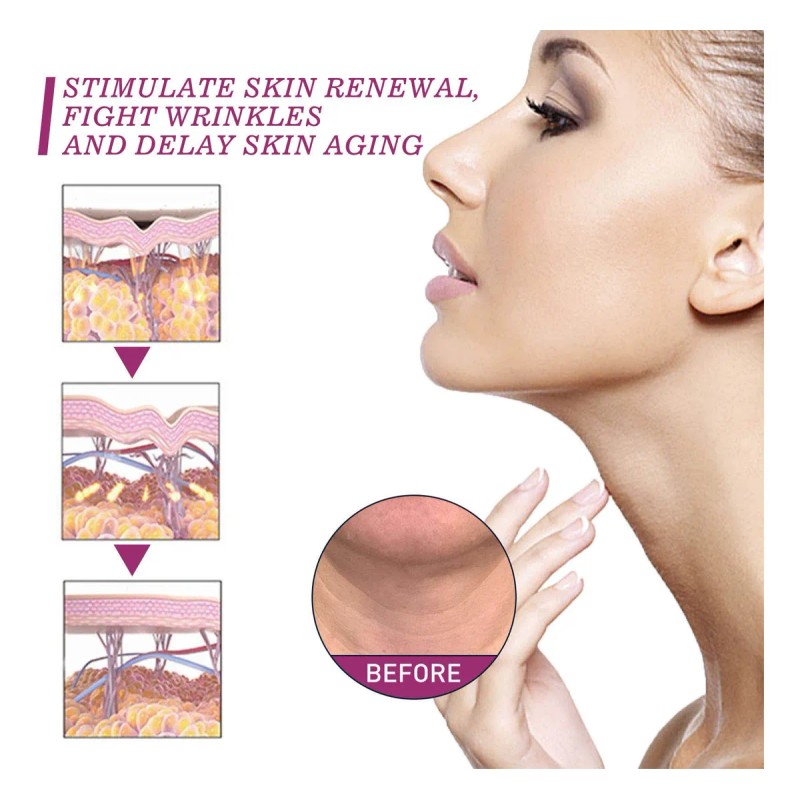 Crema Hidrolizada Para El Cuello, Crema De Belleza, Maquilla