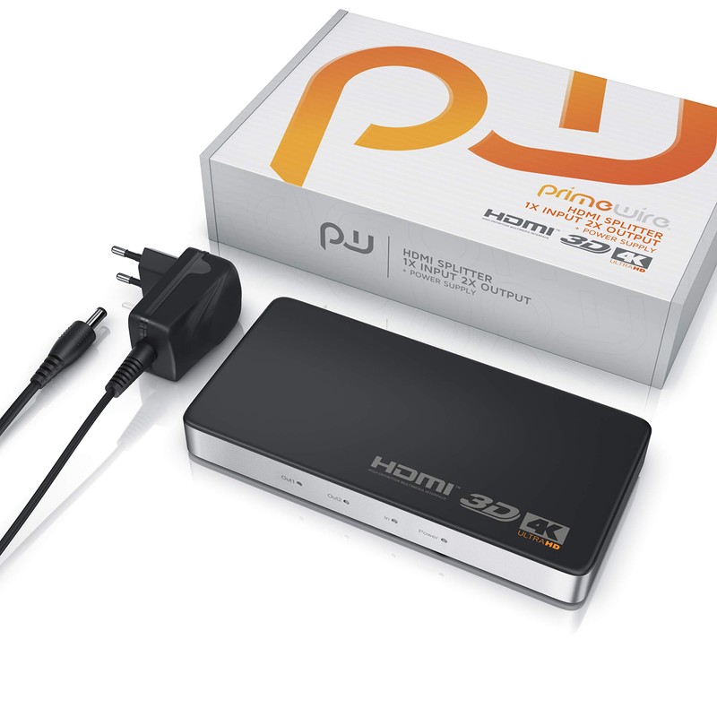 CSL - HDMI Splitter 4K UHD Satellite Splitter 2160p 4K