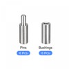sourcing map 6 Pairs Weldable Barrel Hinges Male to Female
