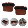 Sosoport Grip Pads for Weightlifting Durable Fake Leather Workout Gloves