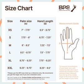 BPS 3mm Neoprene Diving Gloves with Anti Slip Palm - Full Finger Gloves for Scuba Diving, Snorkeling, Surfing, Paddleboarding, and Other Water Sports - for Kids and Adults (Black/Lilac Grey, Large)…