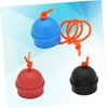 Kisangel 3 Pack Billiards Chalk Holder Mix Rubber Snooker Pool