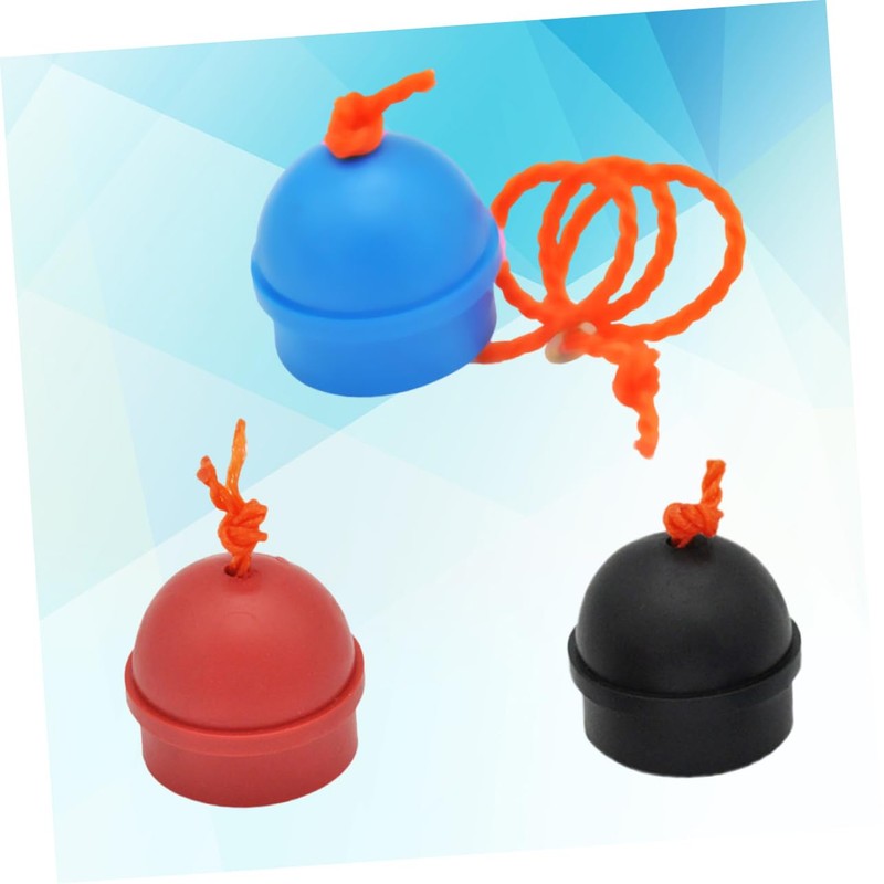 Kisangel 3 Pack Billiards Chalk Holder Mix Rubber Snooker Pool
