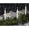 BOLSIUS Ivory Household Candles Bulk Pack 45 Count - Unscented