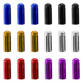 Pack of 18 Dart Flights Protector, Lightweight Dart Flight Wing Savers Corrector Fixed 90 Degrees, Darts Accessories for Professional Competition Dart Flight Protection - Red, Black, Blue, Gold,