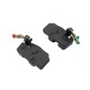 HUYILUN0104 1 Pair 2PCS L&R Rear Door Quad Cab Lower