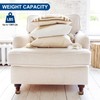 sourcing map Round Furniture Risers 4 Set, Height 1.38" Adjustable