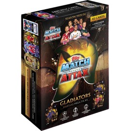 Topps UCC Match Attax 2025/26 - Mega Tin - Spartans - contains 45 Match Attax cards plus 3 exclusive Gladiators LE cards.