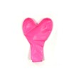 Allydrew 7 Inch Heart Shaped Metallic Latex Balloons (10 pack),