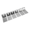 6PCS T Post Bracket 3 Inch Heavy Duty Carbon Steel