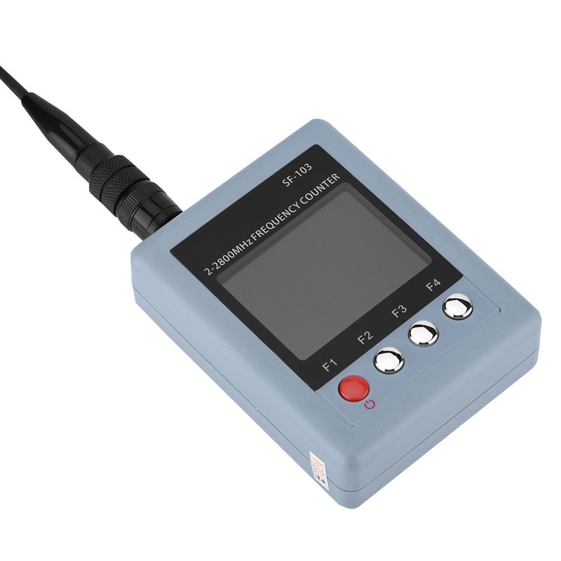 SF-103 2MHz-2800MHz Hand Held Frequency Counter Wireless European Frequency Meter