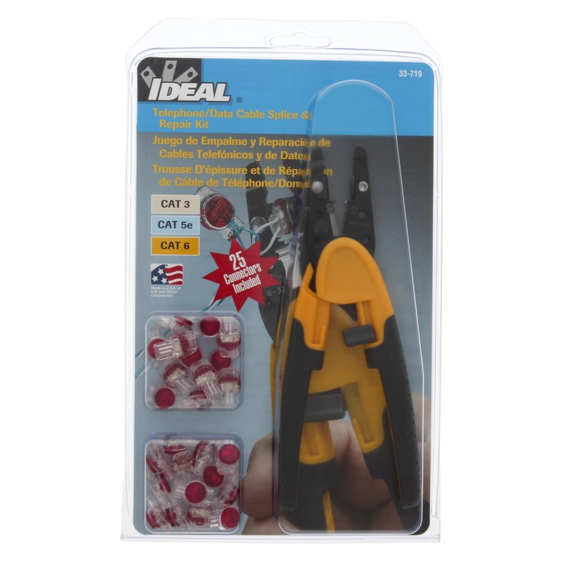 IDEAL Electrical 33-719 Telephone/Data Cable Splice and Repair Kit