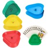 Jidyllic Playing Card Holder for Children, 4 Pieces Card Holder,