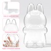 JurciCat Transparent protective cover for Rabu-BU for toy protection, modern