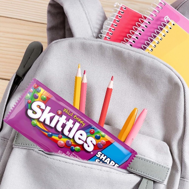 SKITTLES WILDBERRY SHARE SIZE 4 OUNCE 24 PER CARTON
