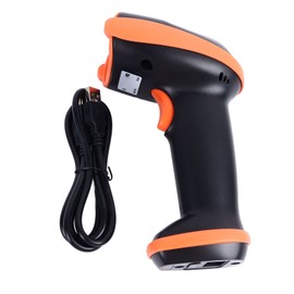 QR Code Scanner Wireless Hand Held Scanner Supermarket Courier Warehouse Inventory Check Barcode Scanner