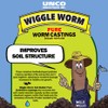 Wiggle Worm 100% Pure Organic Worm Castings Fertilizer, 4.5-Pounds -