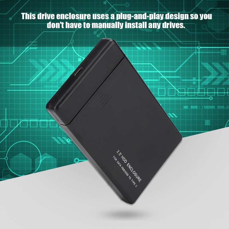 W25a831 2.5'' USB3.1 Type C SATA Mobile Scratch resistant Hard