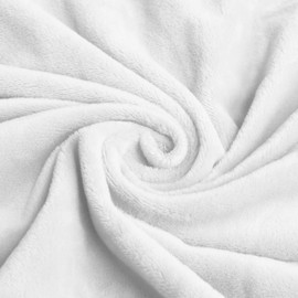 TL Care Heavenly Soft Chenille - Funda para cambiador, color blanco