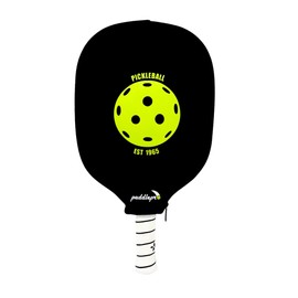 Funda de neopreno Pickleball Paddle Cover (solo manga) cubre paletas de hasta 9 pies de ancho (Est. 1965)