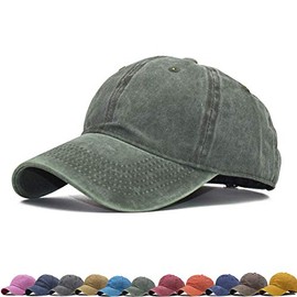 Vintage Unisex Top Hats for Women Baseball Caps for Men Dad Hats Baseball Hats for Everyday Use, olive green