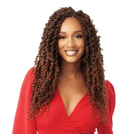 Outre Crochet Braids X-Pression Twisted Up Butterfly Passion Twist 18" (1-pack, 2T1B/30)