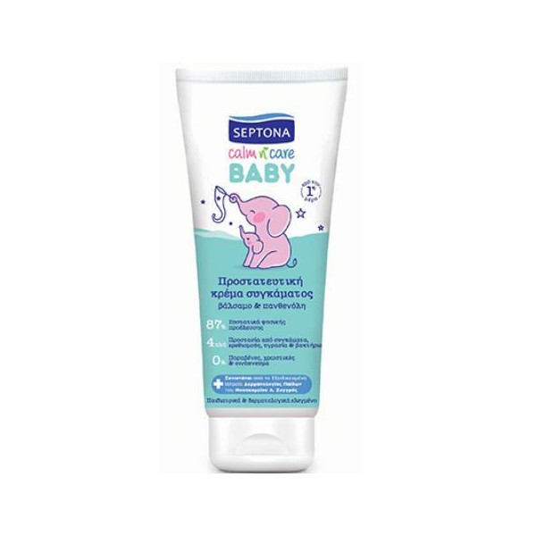 Septona Baby-Nappy Rash Protective Cream with Hypericum and Panthenol, 100ml