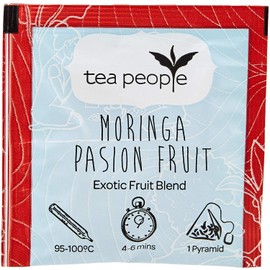 Tea People Moringa Passion Fruit - 20 Tea Envelopes