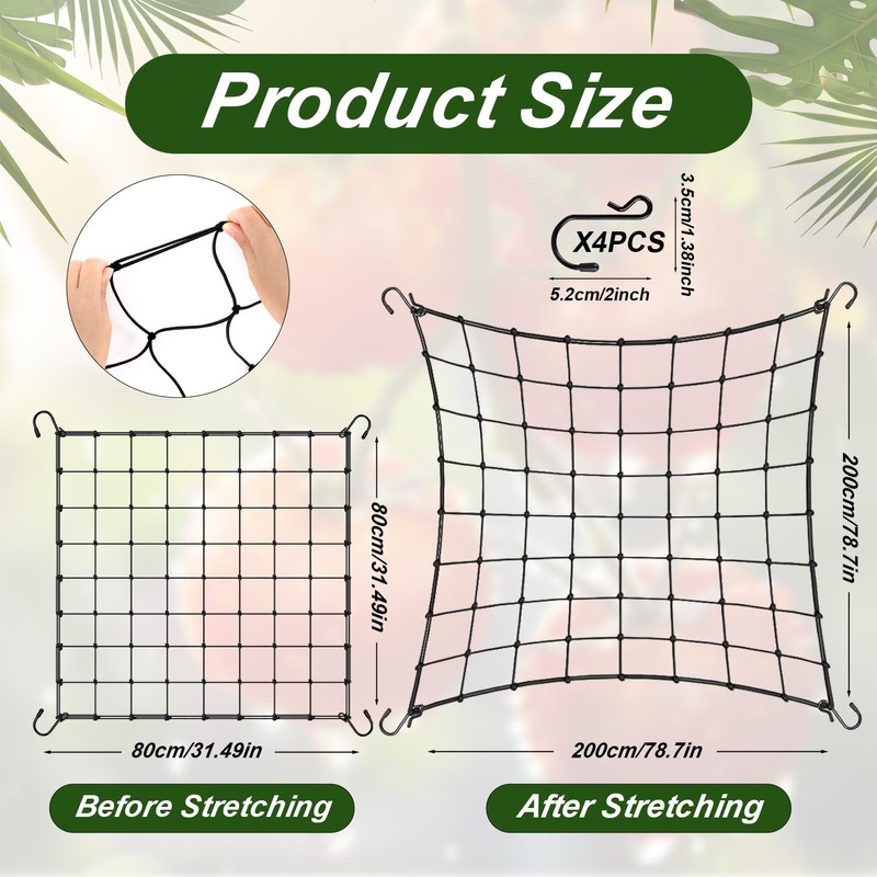 Rybtd Grow Tent Net Grow Net Plant Net Scrog Net