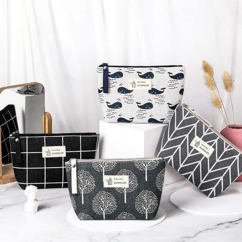 GOODCHI Makeup Pouch, Lightweight, Compact, Large Capacity, Storage Pouch, Cute,