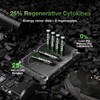 Taken Rechargeable AAA Batteries with Charger, 8-Pack 1200mWh High Capacity