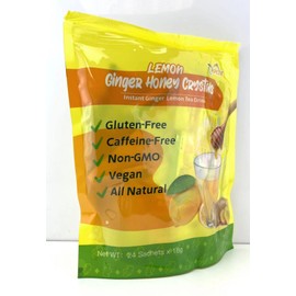 Apexy Instant Ginger Honey Crystal 18g X 24 Sachets (Lemon)