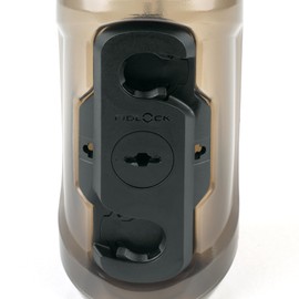 MonkeyLink MonkeyBottle Twist Water Bottle 450 ml without Brackets (1 x Bottle, 1 x BottleMount, 0 x BikeMount)