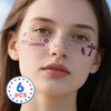 Independence Day Face Tattoos, 4th of July Temporary Tattoo Decal