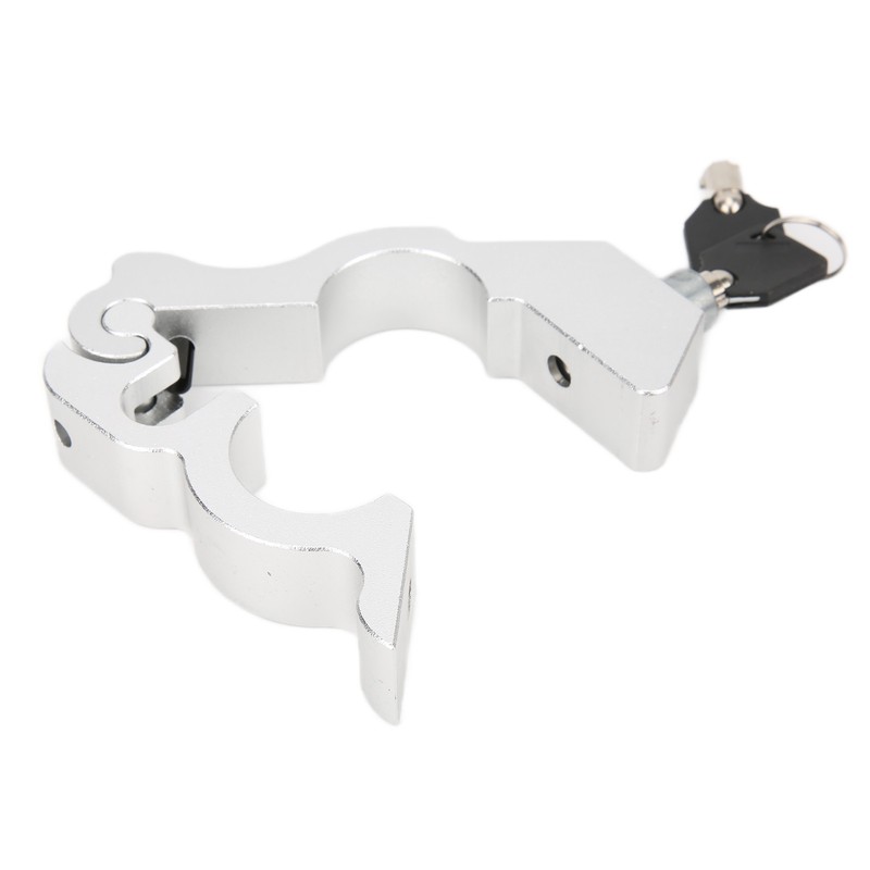 Motorcycle Handlebar Grip Safety Lock AntiThief Decoration Protection Universal for