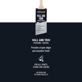 Valspar® Wall and Trim Precision and Control Angle Sash Brush, 1-1/2 in.