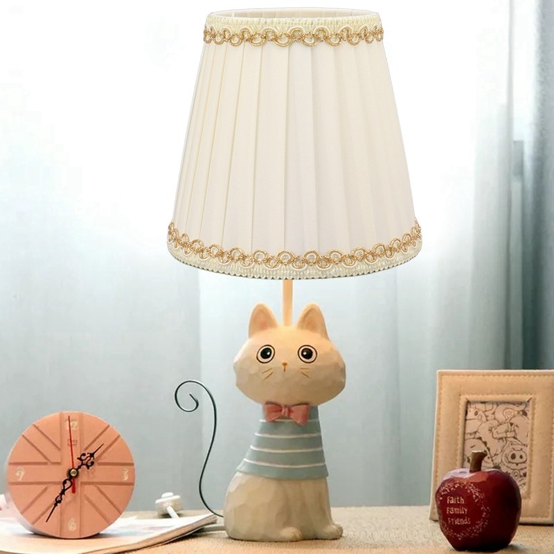 6PCS Set Small Lamp Shade Modern Style Cloth Clip On