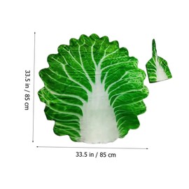 Levemolo Set of Chinese Cabbage Baby Blanket Soft Infant Sleep Blanket Newborn Name