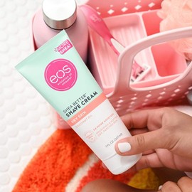 eos Shea Better Dry Skin Shaving Cream for Women | Shave Cream, Skin Care and Lotion with Coconut Oil | 24 Hour Hydration | 7 fl oz