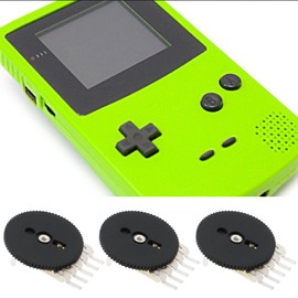 Be In Your Mind Volume Wheel Potentiometers Compatible with Game Boy Colour Compatible with Game Boy Advance Compatible with Game Boy Pocket Volume Adjuster Pack of 10
