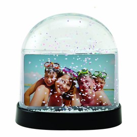 Neil Enterprises Inc. Clear Horizontal Photo Snow Globe - Case of 36