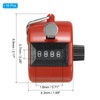 PATIKIL Clicker Counter, 16 Pcs 4 Digit Mechanical Handheld Tally