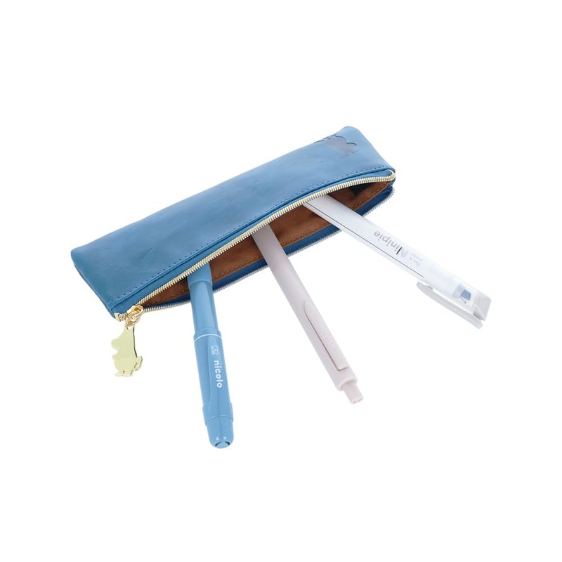 Sunstar Stationery 767871 Moomin Slim Pen Case, Nakama, Pencil Case,