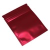 PABCK 100 Pcs Matte Red 3.9x5.9 inch(Inside Size 3.34x4.53 inch)