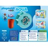 Playmobil 70636 1.2.3 Rueda de Agua con bebé tiburón