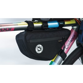 ULAC NOMADPAK: TOURING PRO - Bolsa para cuadro de bicicleta de 1,5 L (negro)