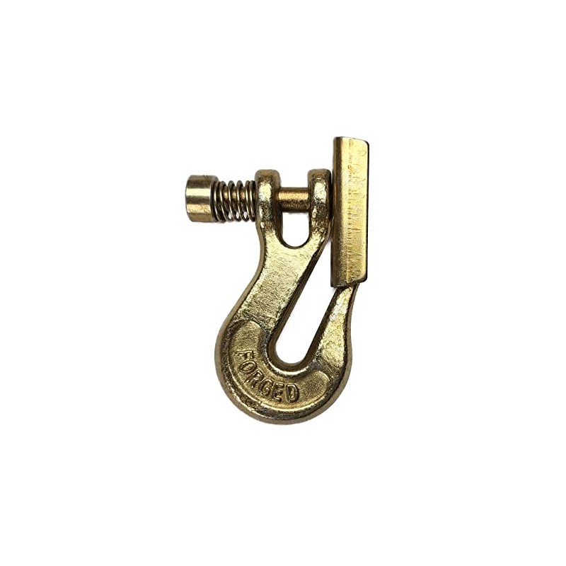 Grade 70 Pin Lock Clevis Grab Hook with Latch, for