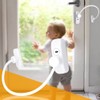 Window Lock 4 Pack Baby Safety Wire Catch with Key