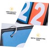 Sosoport Portable Basketball Scoreboard 2- Score Flipper Multifunctional for Sports